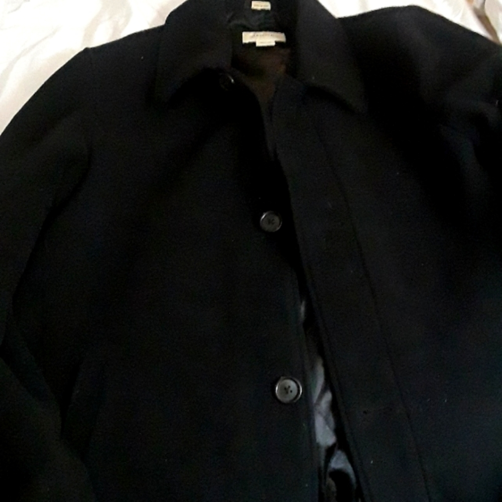 Black St John's Bay Peacoat